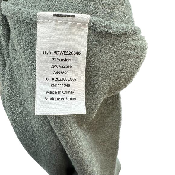 Barefoot Dreams CozyChic Ultra Lite Top Sweater‎ Pullover Green Size Small - Picture 9 of 10